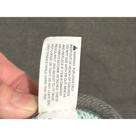 Simplygo Over-The-Head Active Harness (Tuquoise/Gray Marble) Size XS - Picture 5 of 6